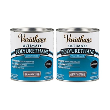 Picture of Varathane 200141H Varathane Water-Based Ultimate Polyurethane, Quart, Semi-Gloss, 2 Pack (PK-2-EA)
