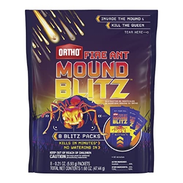 Picture of THE SCOTTS MIRACLE-GRO COMPANY 283105 Ortho Fire Ant Mound Blitz, Fire Ant Killer, For Lawns and Around Ornamental Plants, 8 Pre-Measured Packs (EA)
