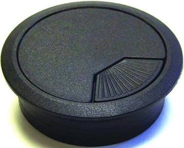 Picture of JANDORF SPECIALTY HARDWARE 61610 Jandorf Specialty Hardware 61610 Adjustable Desk Grommet, Plastic, Black (EA)