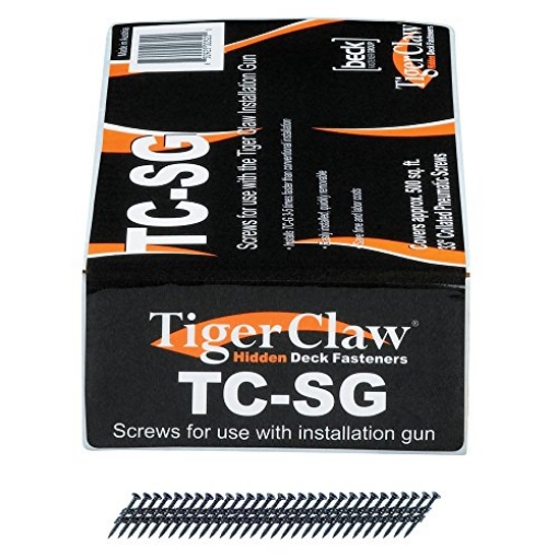 Picture of TIGERCLAW F-5906-GNSC Tiger Claw Coated Steel Pneumatic Scrails Fasteners - 930 pcs. for Approx. 500 Square feet - TC-SG (EA)