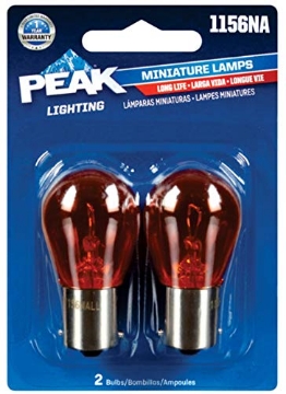 Picture of Peak Accessories 1156NALL-BPP Peak Miniature 12.8 volt S8 Automotive Bulb 2 pk 1156NA (EA)