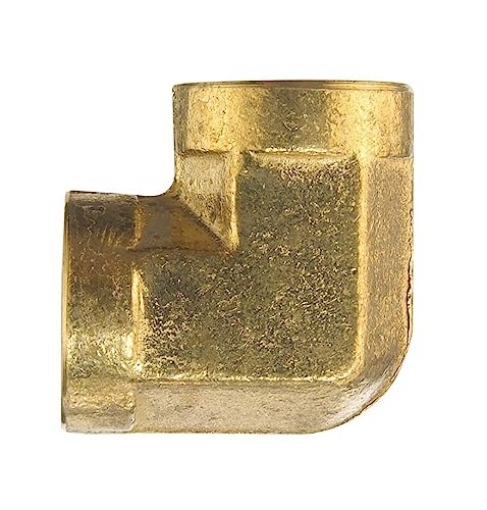 Picture of ACE TRADING - ZW 6JC120910711017 HOMEPLUS+ 1/2 in. FPT X 1/2 in. D FPT Brass 90 Degree Elbow (PK-5-EA)