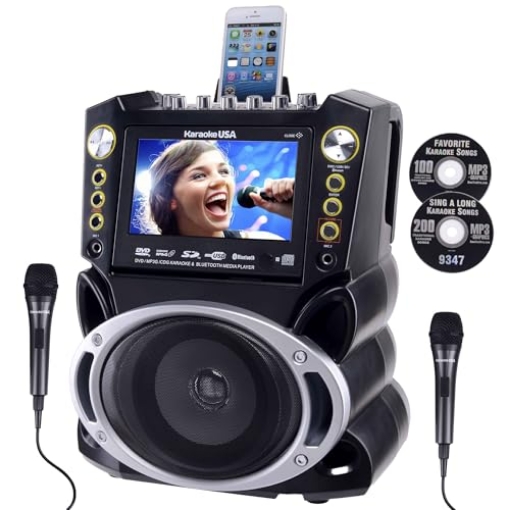 Picture of OCI Electric  Karaoke USA GF844 Bluetooth Karaoke Machine (EA)