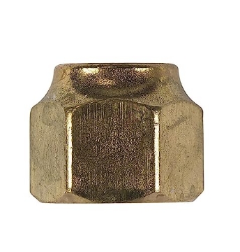 Picture of ACE TRADING - ZW 6JC050810721022 Homeplus+ 3/8 in. Flare Brass Forged Flare Nut (PK-5-EA)