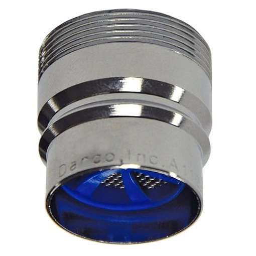Picture of DANCO INC 9D00010507 Danco 10507 15/16"-27M / 55/64"-in-27F Male Dishwasher Aerator Adapter, Large, Chrome (EA)