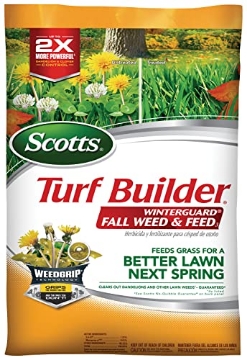 Picture of THE SCOTTS MIRACLE-GRO COMPANY 22331 Scotts Turf Builder WinterGuard Fall Weed & Feed3, Weed Killer Plus Fall Fertilizer, 4,000 sq. ft., 11.43 lbs. (EA)