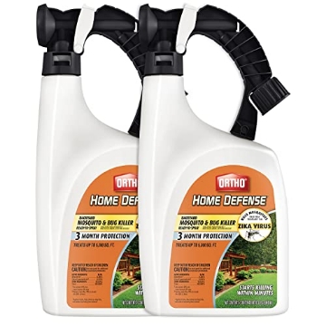 Picture of THE SCOTTS MIRACLE-GRO COMPANY 0437806 Ortho Home Defense Backyard Mosquito and Bug Killer Ready-To-Spray - Kill Mosquitoes That May Transmit the Zika Virus, 3 Month Protection, 32 oz. (2-Pack) (PK-6-EA)