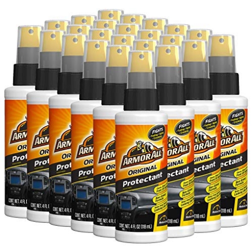 Picture of Armor All Marine & Watersports 18136B Armor All Interior Car Cleaner Spray Bottle, Protectant Cleaning for Cars, Truck, Motorcycle, Pump Sprayer, 4 Fl Oz, Pack of 24, 10040-24PK (PK-24-EA)