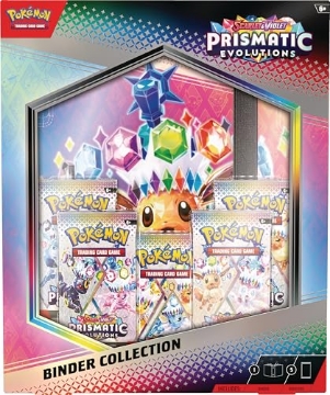 Picture of POKEMON PRISMATIC EVOLUTIONS 10-10023-101 Pokemon TCG: Scarlet & Violet—Prismatic Evolutions Binder Collection (EA)