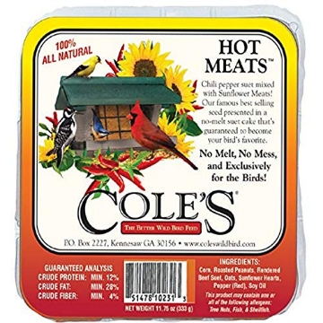Picture of Cole Hersee HMSU Cole's HMSU Hot Meats Suet Cake, 11.75-Ounce (EA)