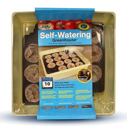 Picture of Jiffy/Ferry Morse Seed Co T14HG Jiffy T14H Seed Starter Kit, No Size, Clear/Black (EA)