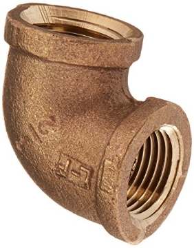 Picture of Andersen 738100-08 Anderson Metals 738100-08 1/2-Inch Low Lead Brass 90-Degree Angle Elbow (EA)