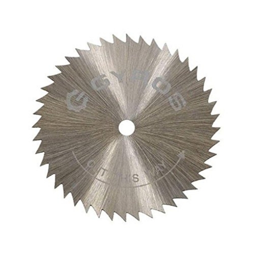 Picture of Gyros Tools 81-21515 Gyros Mini Circular Saw Blade, Coarse-Teeth 1 ½ Inch Diameter with 44 Teeth Per Inch Fast for Cutting of Plastic, Softwoods, Hardwoods, Paraffin, and Wax. Compatible with Most Rotary Tools. 81-21515 (EA)
