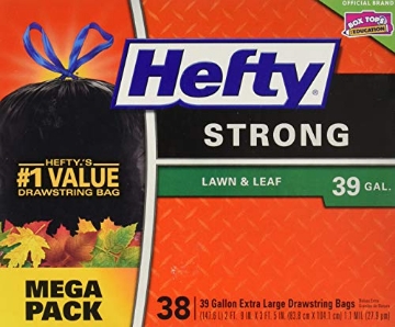 Picture of Hefty E87038 LAWN&LEAF BAGS 39G 38PK (PK-3-EA)