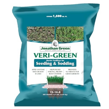 Picture of JONATHAN GREEN & SONS INC 16006 Jonathan Green (16006) Veri-Green Starter Fertilizer for Seeding & Sodding - 12-18-8 Starter Lawn Fertilizer (1,500 Sq. Ft.) (EA)