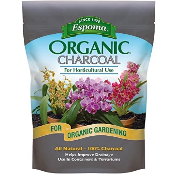 Picture of Espoma Company - Naturals HC4 Espoma Organic Charcoal for Horticultural Use, All Natural Carbon Material Helps Improve Drainage in Containers and Terrariums. for Organic Gardening, 4 qt. Bag; Pack of 1 (EA)