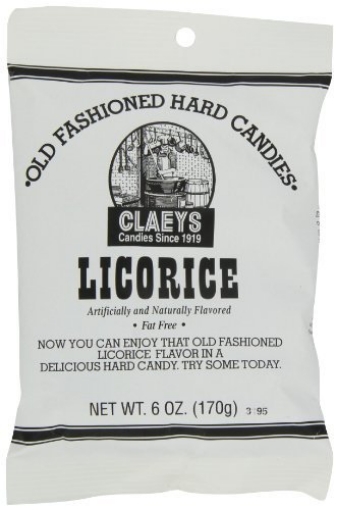 Picture of CLAEYS CANDY INC 671 Claeys Old Fashioned Licorice Hard Candy 6 oz. (EA)