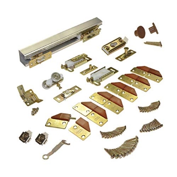 Picture of L E JOHNSON PRODUCTS INC 100FD484 Johnson Hardware 100FD Commercial Grade Bi-Fold Door Hardware (48" - 4 Door System) (EA)