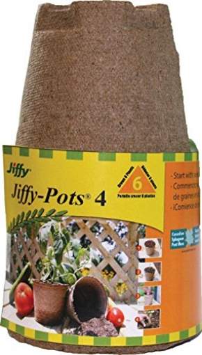 Picture of Jiffy/Ferry Morse Seed Co JP406 Jiffy Peat Pot 6 pk (EA)