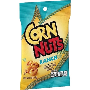 Picture of W H EDWARDS CO 422770 CORN NUTS Ranch Flavored Corn Kernels, Crunchy Corn Snacks, Variety Packs for Adults, 4oz. Bag (PK-12-EA)