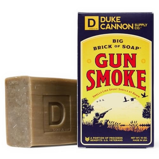 Picture of DUKE CANNON 03GUNSMOKE1 Duke Cannon Supply Co. Big Brick of Men's Soap - Gun Smoke, 10oz (Pack of 1) (EA)