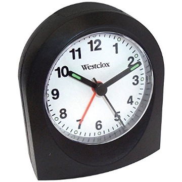 Picture of WESTCLOX(R) 47312 Westclox 47312A Bedside Analog Alarm Clock (Black) (EA)