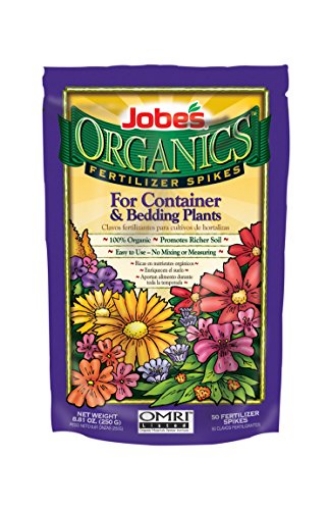 Picture of Jobes 06128 Jobes Organics Fertilizer Spikes 3-5-6 - Pack of 50 (EA)