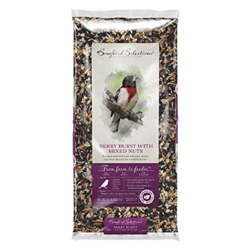 Picture of SONGBIRD SELECTIONS 13636 Global Harvest Foods+Songbird+Selections+Finches+Wild+Bird+Food+Fruits+and+Nuts+10+lb.+-+Case+of%3a+1%3b (EA)