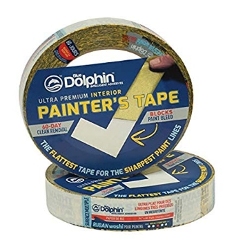 Picture of BLUE DOLPHIN TPWASHISP2 0100 Linzer SP2-0100 Blue Dolphin 60-Day Interior & Exterior Advanced Painter's Washi Tape, .94" x 55 Yards (EA)