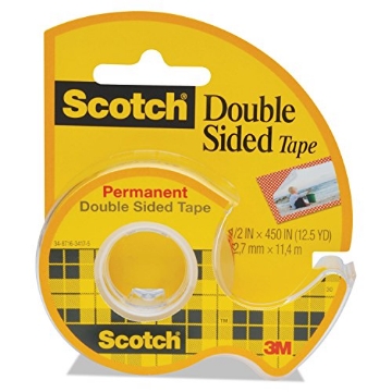 Picture of Scotch-Brite 137 Scotch 3M CLIP-137 Permanent Double Sided Tape (Case of 12) (PK-12-EA)