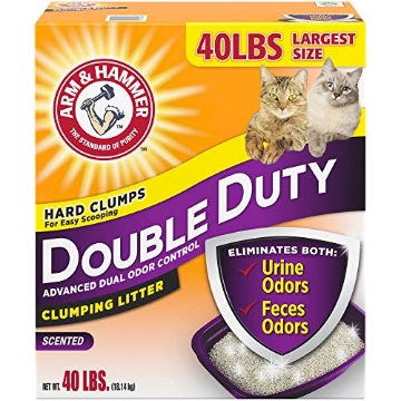 Picture of Arm & Hammer 02408 Arm & Hammer Double Duty Clumping Cat Litter, 40lb Box (EA)