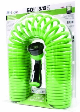 Picture of Bloom USA 70285BL BOND P 70285BL Bloom Self Coiling Hose with Water Nozzle (PK-5-EA)
