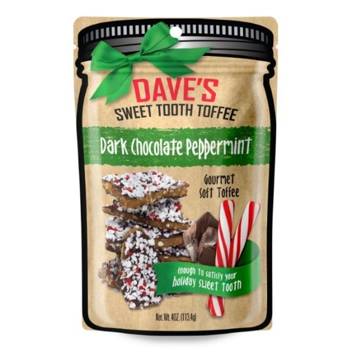 Picture of DAVE'S SWEET TOOTH 63384 Ldc Inc (Liberty Dist.) Toffee DRKCHC PMNT 4OZ (PK-12-EA)