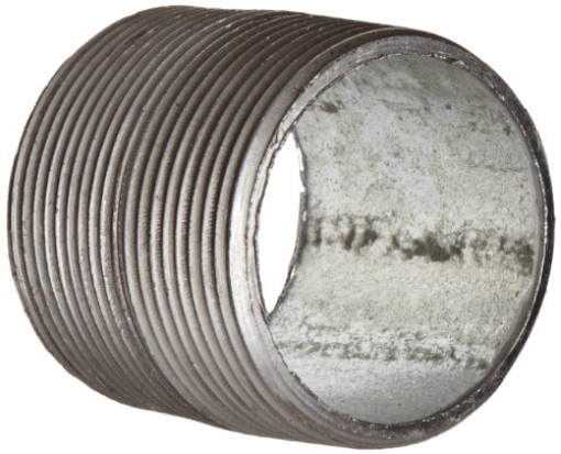 Picture of ANVIL INTERNATIONAL 8700148557 Anvil 8700148557, Steel Pipe Fitting, Nipple, 3/8" NPT Male x 4-1/2" Length, Galvanized Finish (EA)