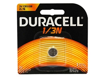 Picture of DURACELL(R) DL1/3BPK Duracell Lithium 1/3N 3 volt Camera Battery 1 pk (EA)