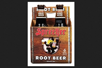 Picture of SPRECHER 000400 Sprecher Root Beer Soda 16 oz. 4 pk (PK-24-EA)