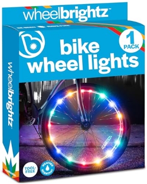 Picture of BRIGHTZ L2439 Brightz, Ltd. Wheel Brightz LED Bicycle Accessory Light (for 1 Wheel), Multicolor (EA)