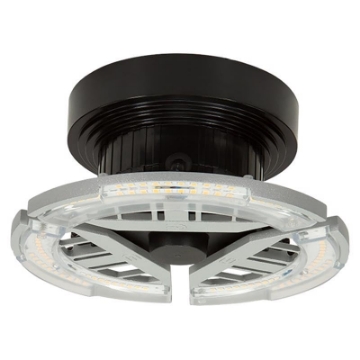 Picture of ETI SOLID STATE LIGHTING INC 566011420 ETI SOLID STATE LIGHTING INC. 7 in. Spin Light 3 Adjustable Heads 3500Lumens LED Flush Mount (EA)