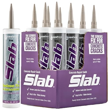 Picture of SASHCO INC (SEALANTS) 16210 12 Pack of 10.5 oz Sashco 16210 Sashco Gray Concrete Sealant (PK-12-EA)