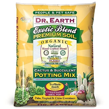 Picture of DR EARTH INC 810 Dr. Earth 810 Exotic Cactus & Succulent Soil, 8 Quart, Natural (EA)