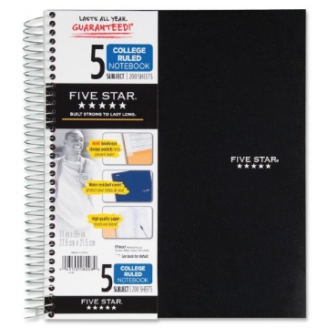 Picture of Five Star 06208 MEA06208 - Five Star Wirebound Notebook (EA)