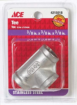 Picture of SMITH-COOPER 4638102420 Smith-Cooper All Ends TEE 3/8" SS (EA)