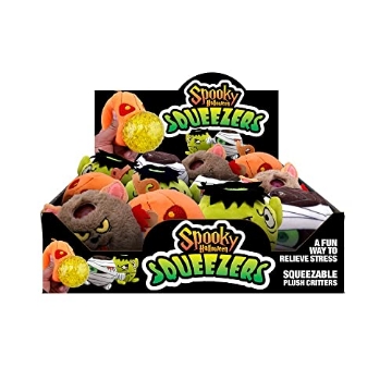 Picture of SHAWSHANK LEDZ 702056 Shawshank Ledz 702056 Spooky Halloween Squeeze Toy, Fabric (Pack of 12) (PK-12-EA)