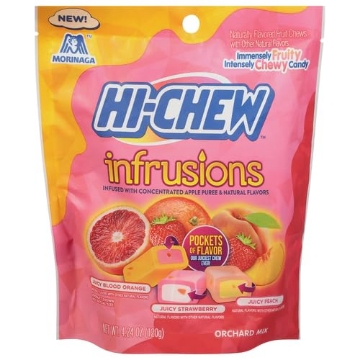 Picture of MORINAGA 12250 Hi-Chew Stand Up Pouch Infrusions 4.24oz (PK-7-EA)