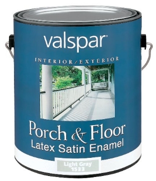 Picture of VALSPAR CORPORATION 027.0001533.007 Valspar 1 Gallon Light Grey Porch & Floor Latex Satin Enamel 27-1533 GL [Set of 2] (PK-2-EA)
