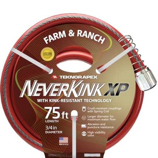 Picture of TEKNOR APEX 9846-75 Teknor Apex NeverkinkXP Farm & Ranch Duty 3/4 inch by 75 foot Hose (EA)