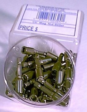 Picture of Eazy Power 325 Eazypower Isomax 5/16 in. x 1-5/8 in. L Nut Setter Power Bit Steel 50 pc. (PK-50-EA)