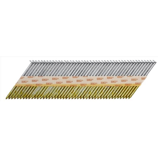 Picture of SENCO FASTENING SYSTEMS GC24ASBX Senco 2-3/8 in. L Angled Strip Hot-Dip Galvanized Framing Nails 2500 pk (EA)
