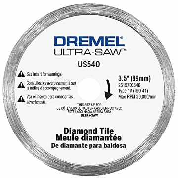 Picture of DREMEL(R) US540-01 Dremel US540-01 Ultra-Saw 3.5-Inch Tile Diamond Blade, White (EA)
