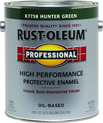 Picture of Rustoleum K7738-402 Professional Enamel, Hunter Green, Gloss, 1-Gallon (PK-2-EA)